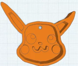 Pikachu Keychain