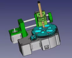 Polar Coaster Drawing Machine V2 - NEMA17