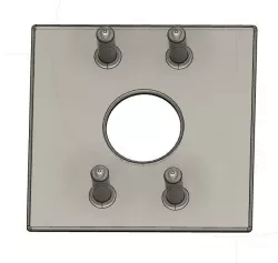 Power outlet cover for Swedish outlets