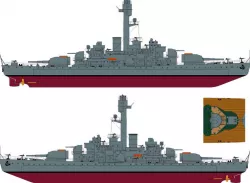Printable RC coastal battleship "Ilmarinen"