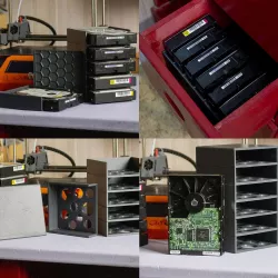 Rangement pour disque dur - hard drive storage