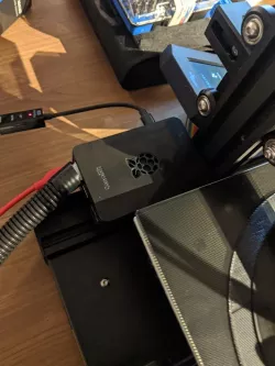 Raspberry pi 4 canakit case base mounting ender 3 v2