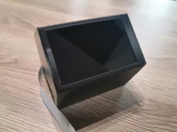 Raspberry Pi 4 Case with HyperPixel Touch Screen - 60mm fan design