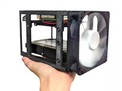 Raspberry Pi NAS Skeleton Case