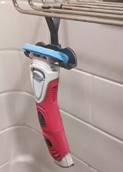 Razor Holder for Command Strip Shower Caddy