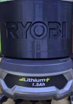 Ryobi ONE+ Battery Wall Mount With Logo