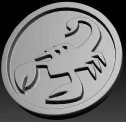 Scorpion Badge