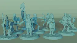 Skeleton Horde for Dungeons and Dragons