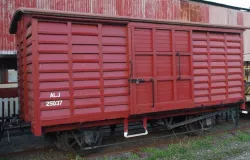 Sn42 / Sn3.5 Queensland Railways (QR)  ALJ Class 4 Wheeled Louvred Goods Wagon.