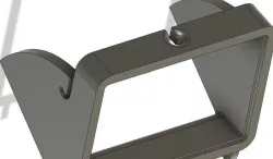 Stream Deck Stand with cable holder 
