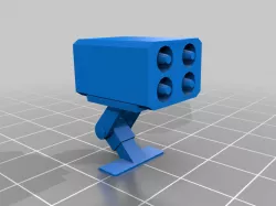 tf2 level 3 sentry PRINTABLE PARTS VERSION