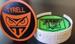 The EvilCorp Coaster Collection
