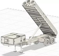 USAF GLCM Transporter-Erector Launcher