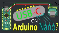 USB-C Breakout Adapter for Breadboard