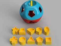 Vintage Tupperware Shape-O-Ball