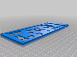 Wazowski 23-19 keyboard switch plate.