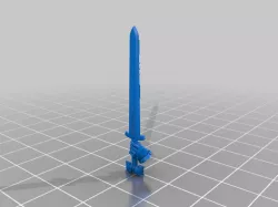 Wolf runic viking force sword