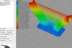 0-7.5mm Self adjusting retraction lenght test, ready to print.