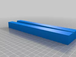 0.75" to 0.18" Dowel Taper Sanding Jig