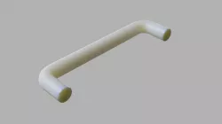 96mm cupboard handler / Poignée de placard entraxe 96mm