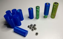 AAA to AA adaptator
