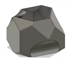 Abstract Vase Fileted