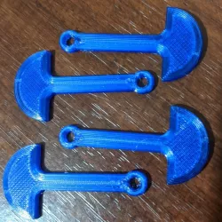 ALDI Australia trolley key (removable) Remix