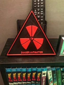 Antimatter Hazard warning sign