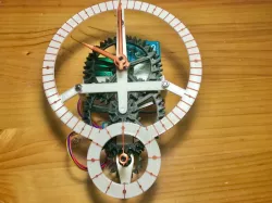 Arduino controlled mechanical clock