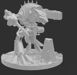 Armorcast style Wardog Titan AT scale (w/ Weapons!)
