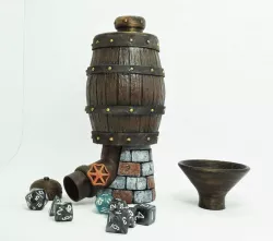 Barrel Dice Tower 