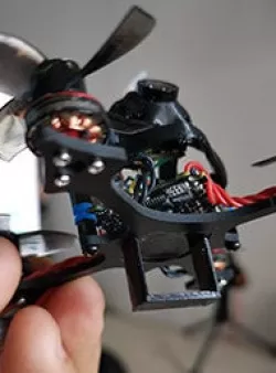 Battery holder for Pickle Pik 2 frame