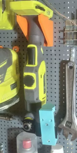 Biltema Pegboard Ryobi Multitool Holder