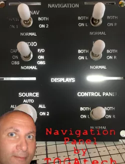 Boeing 737 Navigation Panel