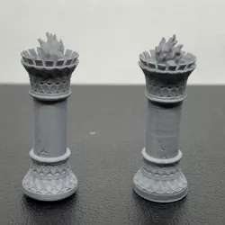 Brazier Fire Column stl 45mm