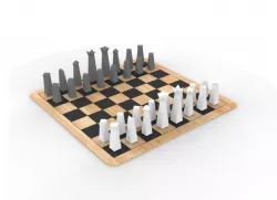 Chess game poligonal