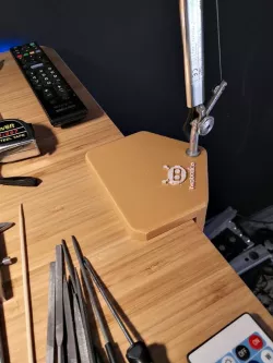 Clamp support for Artemide Tolomeo Micro lamp