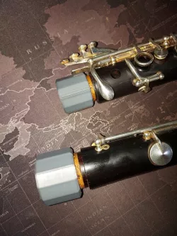 Clarinet tapcorks seal off caps