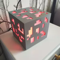 Customizable Minecraft Ore Lamp