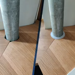 Customizable Pipe Collar Trim