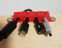 Desk mount cable guide