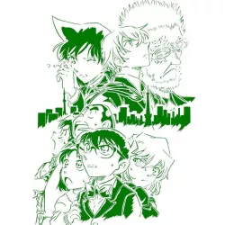 Detective Conan stencil 2