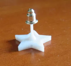 Dia Kurosawa star earrings-Kimi no kokoro wa kagayaiteru kai?