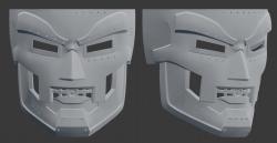 Dr. Doom faceshield mask