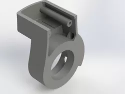 Electric bicycle ebike voltmeter housing