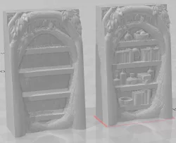 Elven Shelf - Stone Skull Studios
