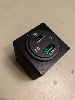 Ender 3 V2 - 24V Car USB Power Adapter Mount