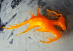 Ender dragon logo in 3D