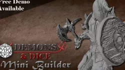 Evil Warrior HR & LR - Demons and Dice: Mini Builder