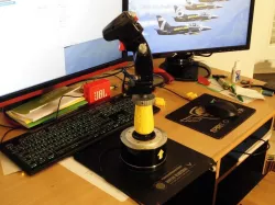 Extension 360° pour joystick WarThog, avec logo -IRRE-
